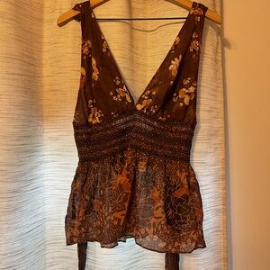Free People Tie Halter